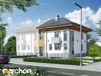 Dobry Dom Projekty Domów Dwurodzinnych Dla Dwóch Rodzin Z Osobnym