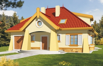 TELIMENA wersja B z podwójnym garażem