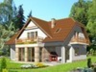 JULIA wersja B z pojedynczym garażem