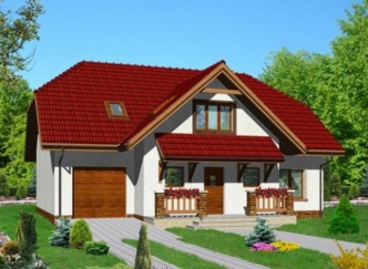 MALINKA wersja B z wiatą