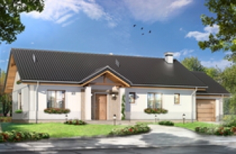 SIELANKA 30st. wer. B dach 4-spad., pojedyn. gar. paliwo stałe