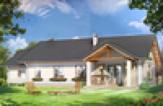 SIELANKA 30st. wer. B dach 4-spad., podw. gar. paliwo stałe