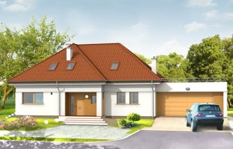 ASTON 2 energo+ wersja A pojedynczy garaż