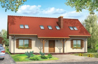 SIELANKA 2 35st. wersja B bez garażu z piwnicą