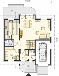 Dom w rododendronach 6 (N)