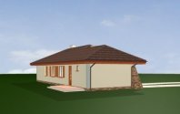 D05 z garażem - wizualizacja - miniatura #8